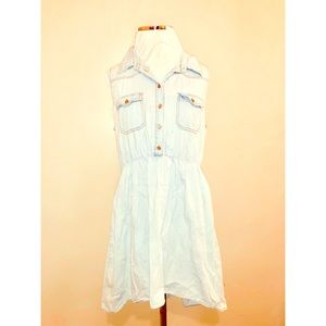 Forever 21 Sleeveless Denim Dress, Size L